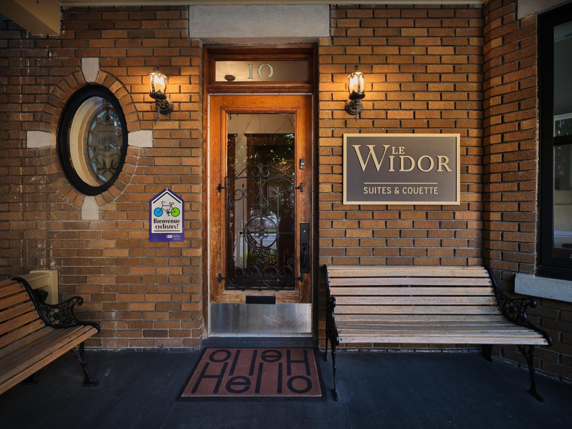 לינה וארוחת בוקר קוויבק סיטי Le Widor מראה חיצוני תמונה